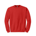 Sweat-shirt personnalisé rouge unisexe avec impression vinyle - CREAZESTE