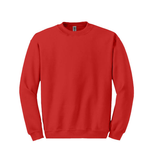 Sweat-shirt personnalisé rouge unisexe avec impression vinyle - CREAZESTE